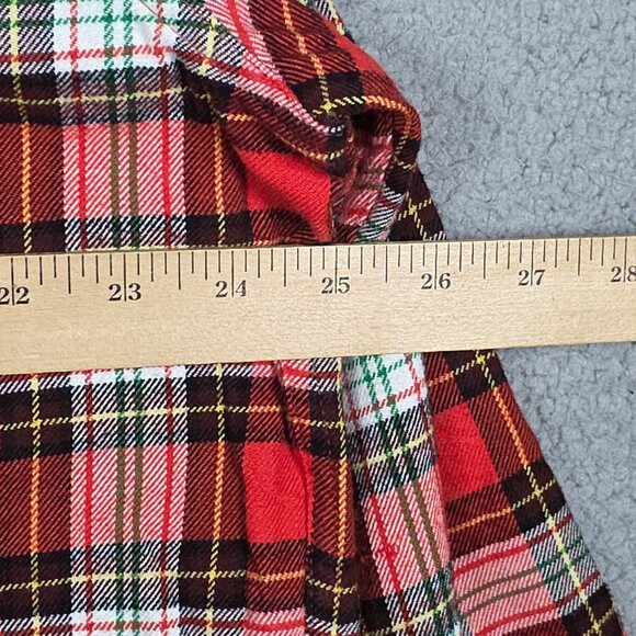 J. Crew Shirt XL Holiday Tartan Plaid Midweight Flannel In Regenerative Cotton - Picture 7 of 12